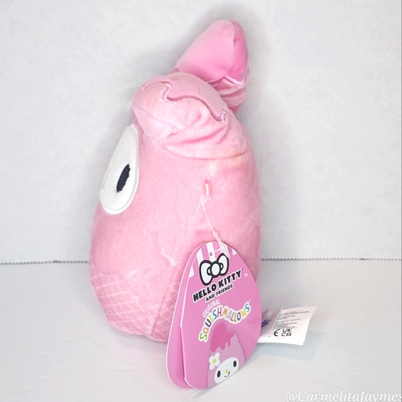 MY MELODY 🍦 Ice Cream HK Sanrio X Original Squishmallow by Kelly Toy ☆》NWT《☆ - Picture 4 of 9